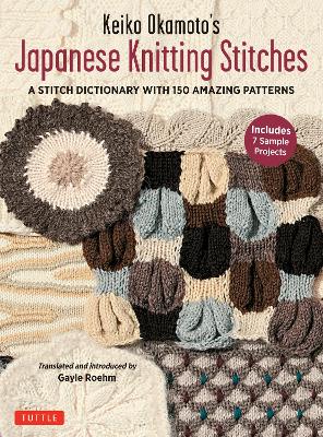 Book cover for Keiko Okamoto's Japanese Knitting Stitches