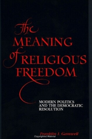 Cover of The Meaning of Religious Freedom