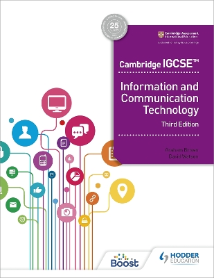 Book cover for Cambridge IGCSE Information and Communication Technology Third Edition