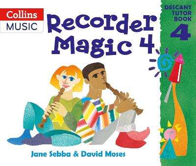 Book cover for Recorder Magic: Descant Tutor Book 4