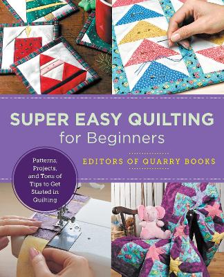 Book cover for Super Easy Quilting for Beginners