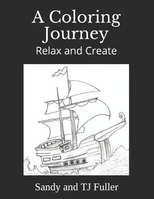 Book cover for A Coloring Journey