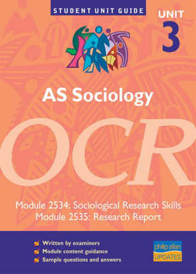 Book cover for AS Sociology, Unit 3, OCR