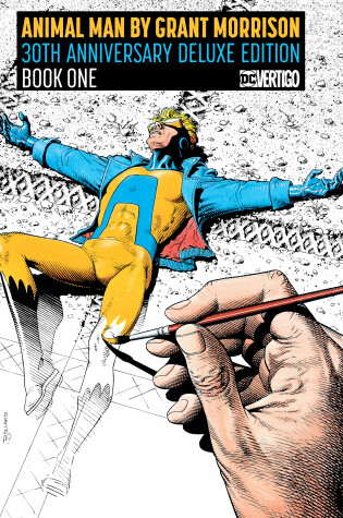 Cover of Animal Man by Grant Morrison 30th Anniversary Deluxe Edition Book One