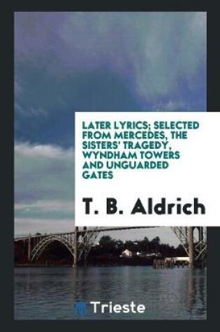 Cover of Later Lyrics