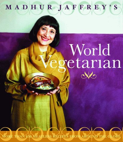 Book cover for Madhur Jaffrey's World Vegetarian