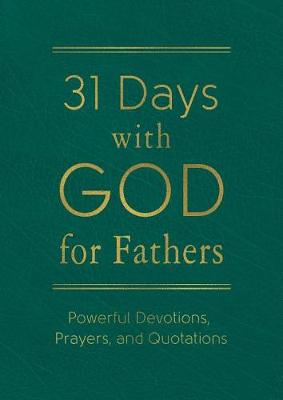 Book cover for 31 Days with God for Fathers (Teal)