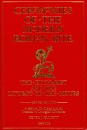 Book cover for Ceremonies of the Modern Roman Rite