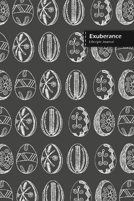 Book cover for Exuberance Lifestyle Journal, Wide Ruled Write-in Dotted Lines, (A5) 6 x 9 Inch, Notebook, 288 pages (144 shts) (Gray)