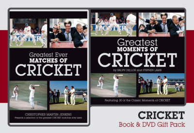 Book cover for Greatest Moments of Cricket Gift Pack