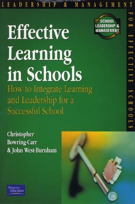 Book cover for Effective Learning in Schools