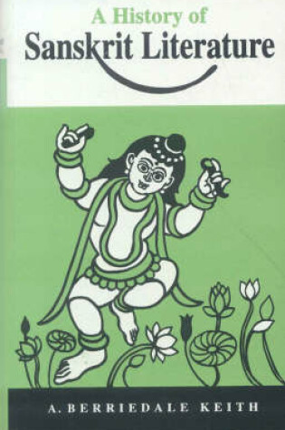 Cover of History of Sanskrit Literature