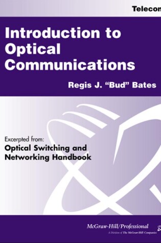 Cover of Introduction to Optical Communications