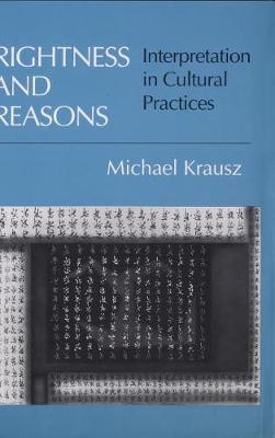 Book cover for Rightness and Reasons