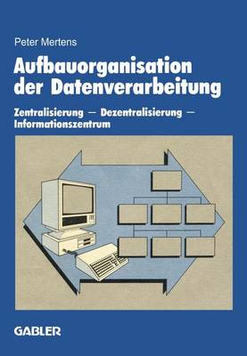 Book cover for Aufbauorganisation der Datenverarbeitung