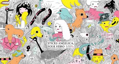 Book cover for Sticks Angelica, Folk Hero