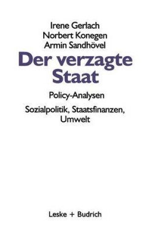 Cover of Der Verzagte Staat -- Policy-Analysen