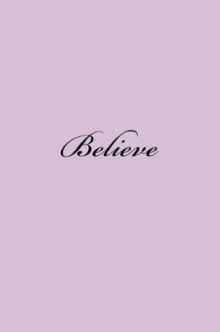 Cover of Believe