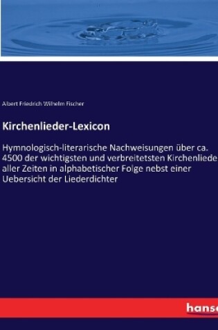 Cover of Kirchenlieder-Lexicon