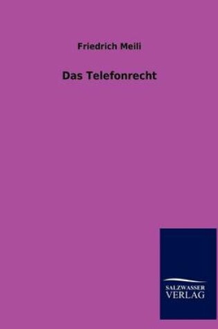 Cover of Das Telefonrecht