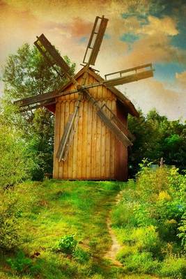 Book cover for A Large Beautiful Windmill