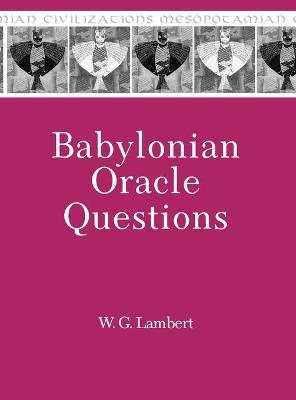 Cover of Babylonian Oracle Questions