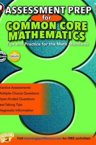 Cover of Assessment Prep for Common Core Mathematics, Grade 8