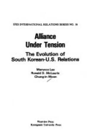 Cover of Alliance Under Tension