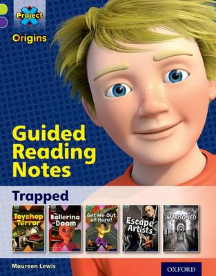 Cover of Lime Book Band, Oxford Level 11: Trapped: Guided reading notes