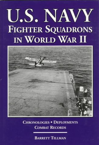 Book cover for U.S. Navy Fighter Squadrons in World War II