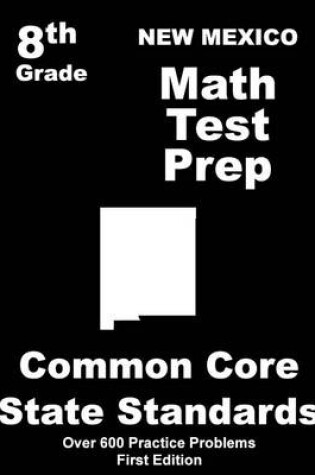 Cover of New Mexico 8th Grade Math Test Prep