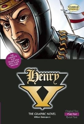 Book cover for Henry V The Graphic Novel: Plain Text