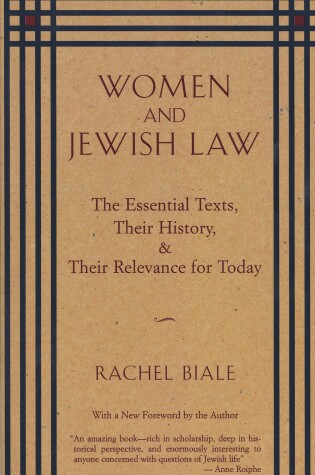 Women and Jewish Law