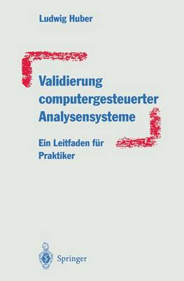 Book cover for Validierung Computergesteuerter Analysensysteme