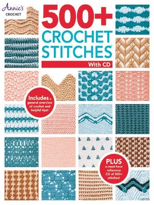 Book cover for 500+ Crochet Stitches with CD