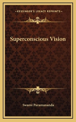 Book cover for Superconscious Vision