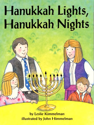 Book cover for Hanukkah Lights, Hanukkah Nights