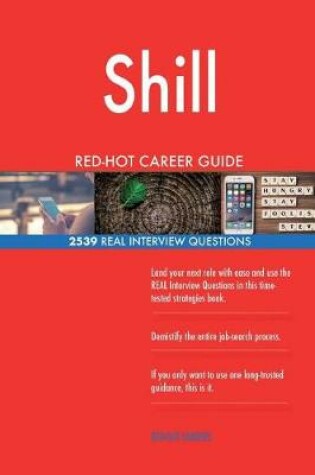 Cover of Shill RED-HOT Career Guide; 2539 REAL Interview Questions