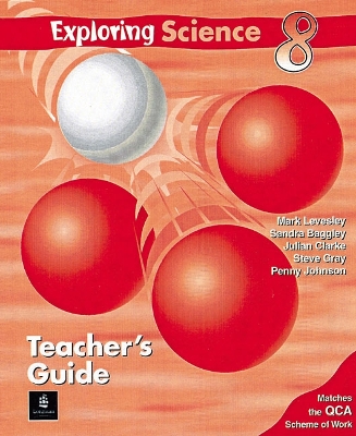 Book cover for Exploring Science QCA Teachers Book Year 8 Second Edition Paper