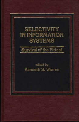 Book cover for Selectivity in Information Systems