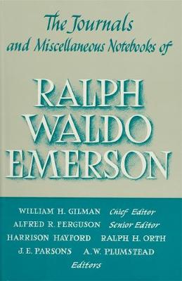 Book cover for Ralph Waldo Emerson Journals and Miscellaneous Notebooks of Ralph Waldo Emerson