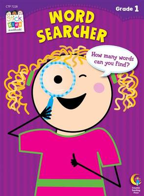 Book cover for Word Searcher Stick Kids Workbook