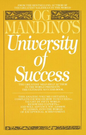 Book cover for Og Mandino's University of Success