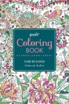 Book cover for Posh Adult Coloring Book: God Is Good