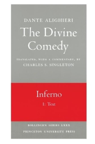 Cover of The Divine Comedy, I. Inferno, Vol. I. Part 1