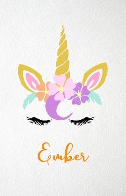 Book cover for Ember A5 Lined Notebook 110 Pages