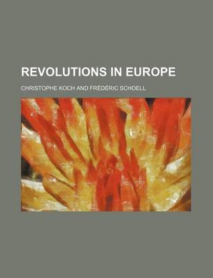 Book cover for Revolutions in Europe