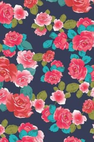 Cover of Red Roses Floral Pattern