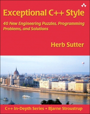 Book cover for Exceptional C++ Style