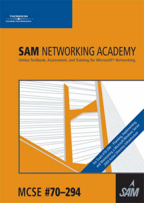 Book cover for Sam Networking 70-294